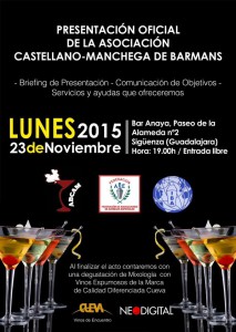 Presentación Oficial de la Asociación Castellano-Manchega de Barmans @ Bar Anaya | Sigüenza | Castilla-La Mancha | España